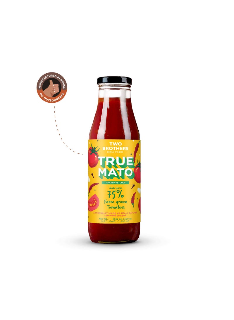 TWO BROTHERS Truemato Tomato Ketchup (75% Tomatoes) - Image 5
